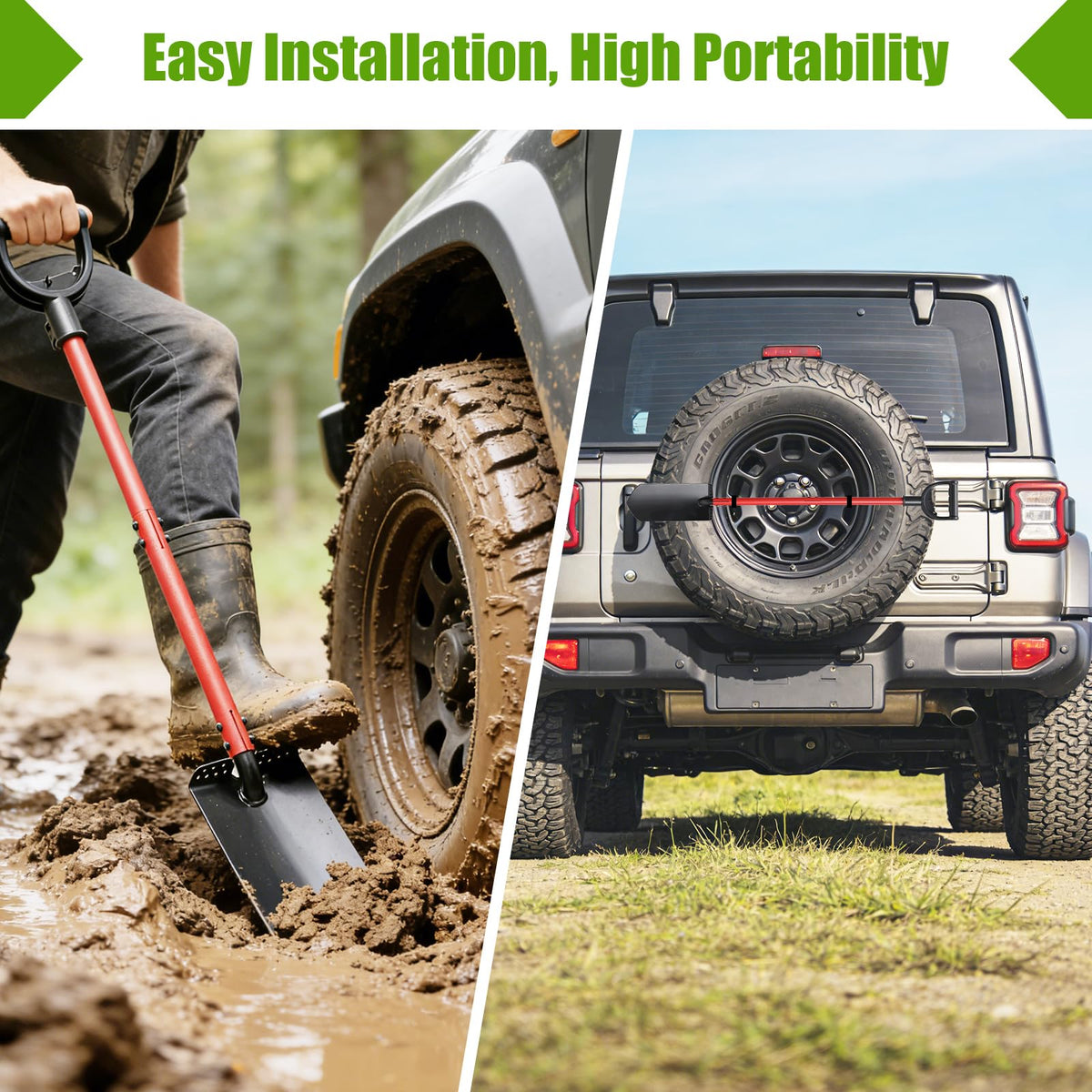 Lilyvane Multi-function spade shovel suitable for digging and edging