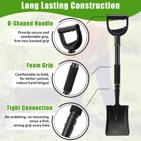 Lilyvane lightweight shovel at 2.2lbs, easy for kids.