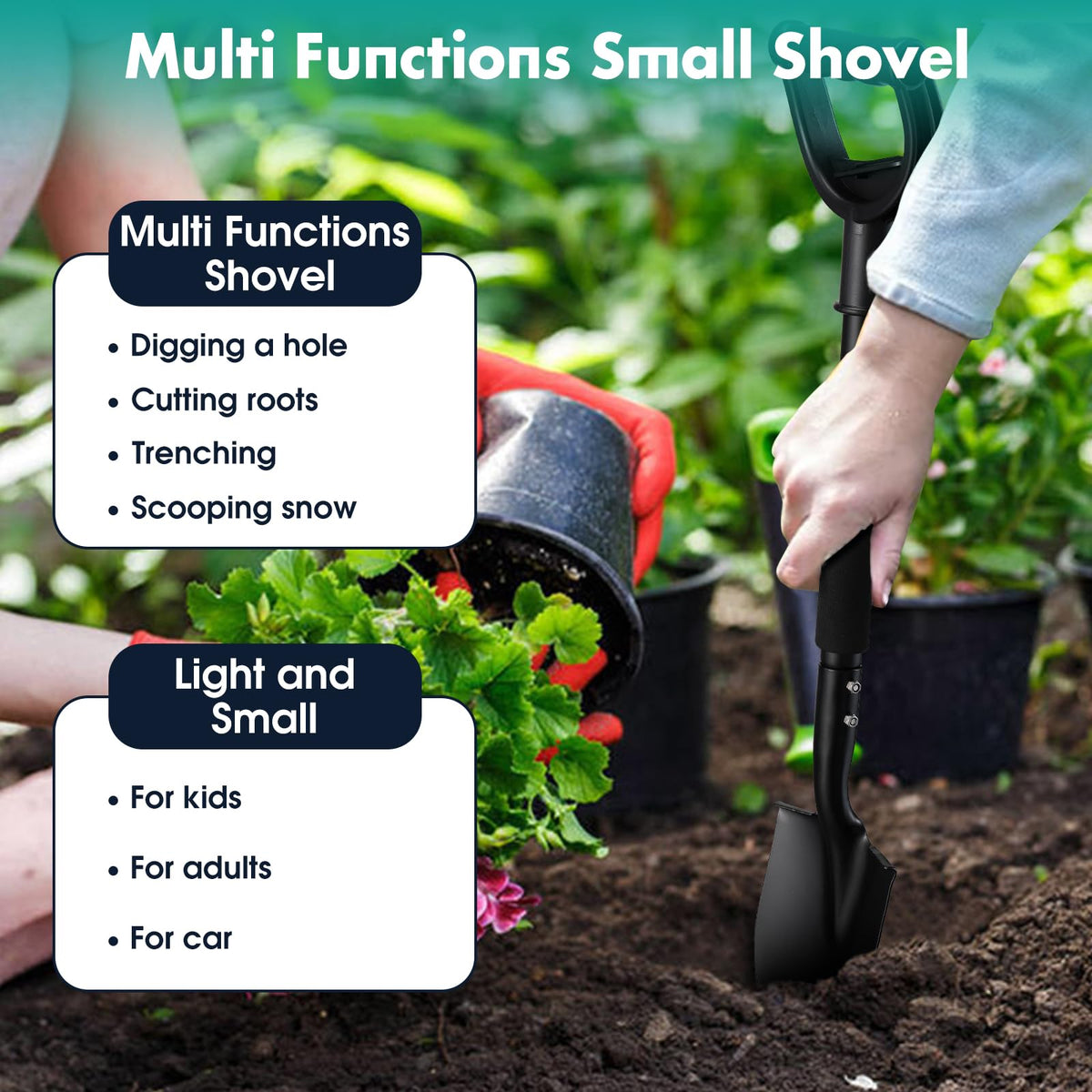 Lilyvane steel-spade with rust-resistant coating supports long-lasting garden use.