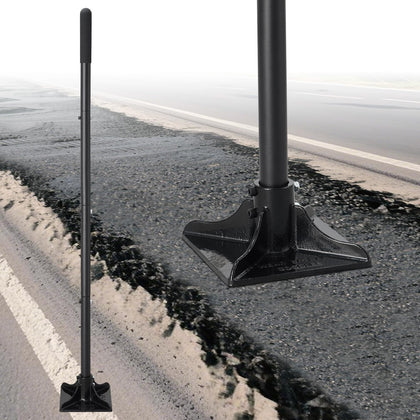 Lilyvane tamper plate 8x8 for precise soil compaction and level surfaces