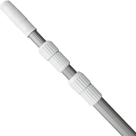 LIME POOL 12ft pool pole extended reach for hard-to-reach corners.