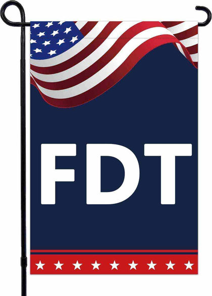 Limecute anti-Trump flag, double-sided garden flag for yard display and conversation starter