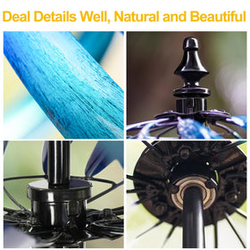 LimeHill wind spinner outdoor display suitable for front door or backyard focal point.