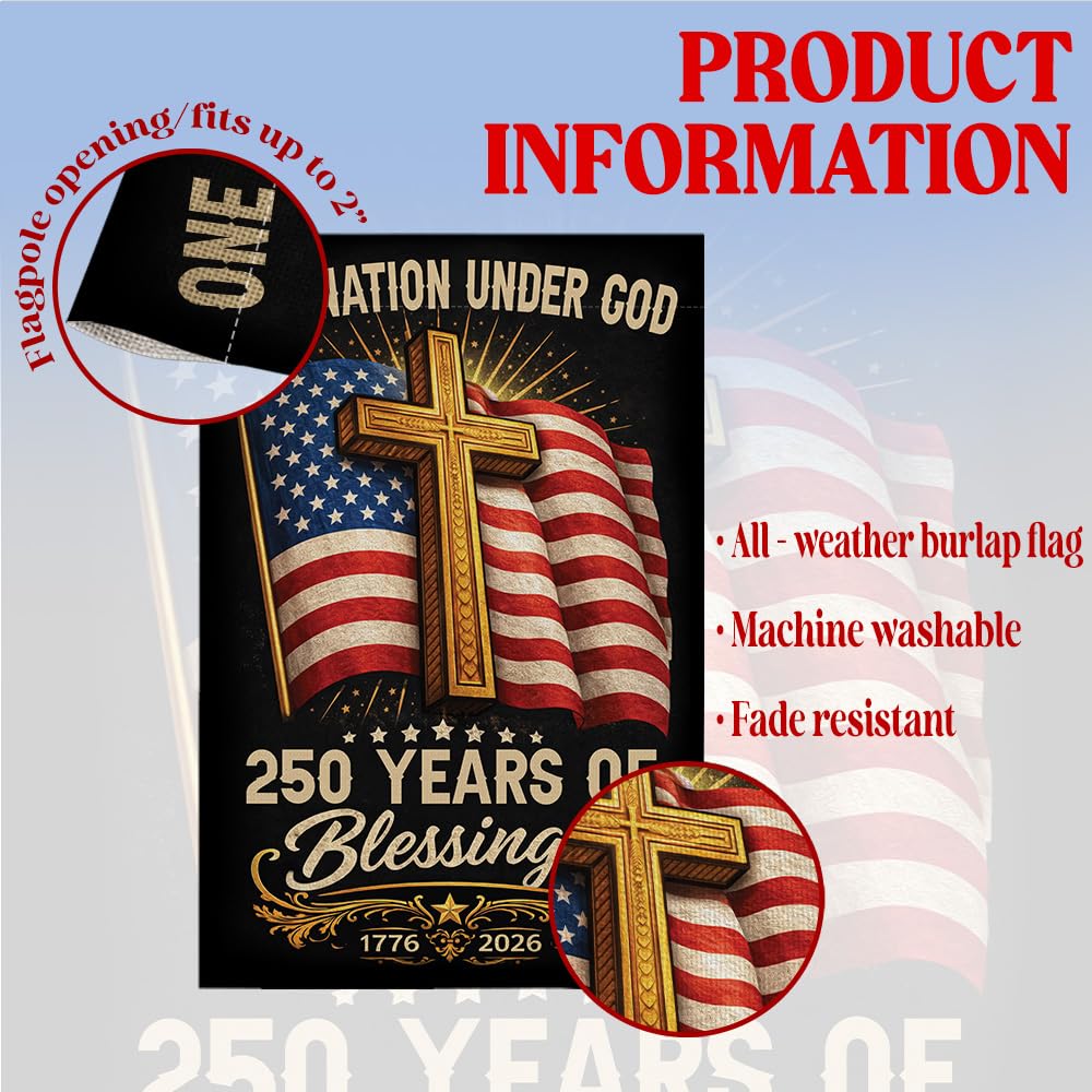 Limima flag showing rays of light behind the cross for hopeful symbolism