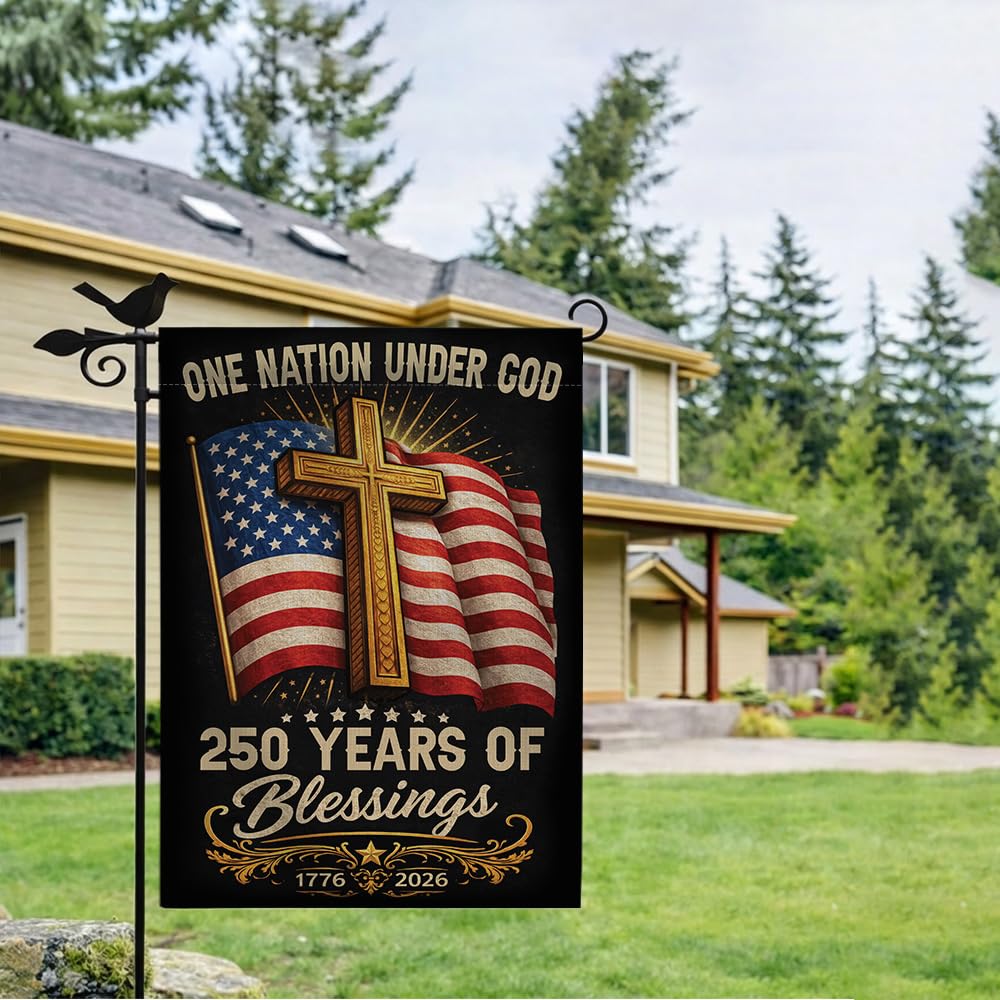 Limima yard-porch display flag ideal for front-entry celebrations