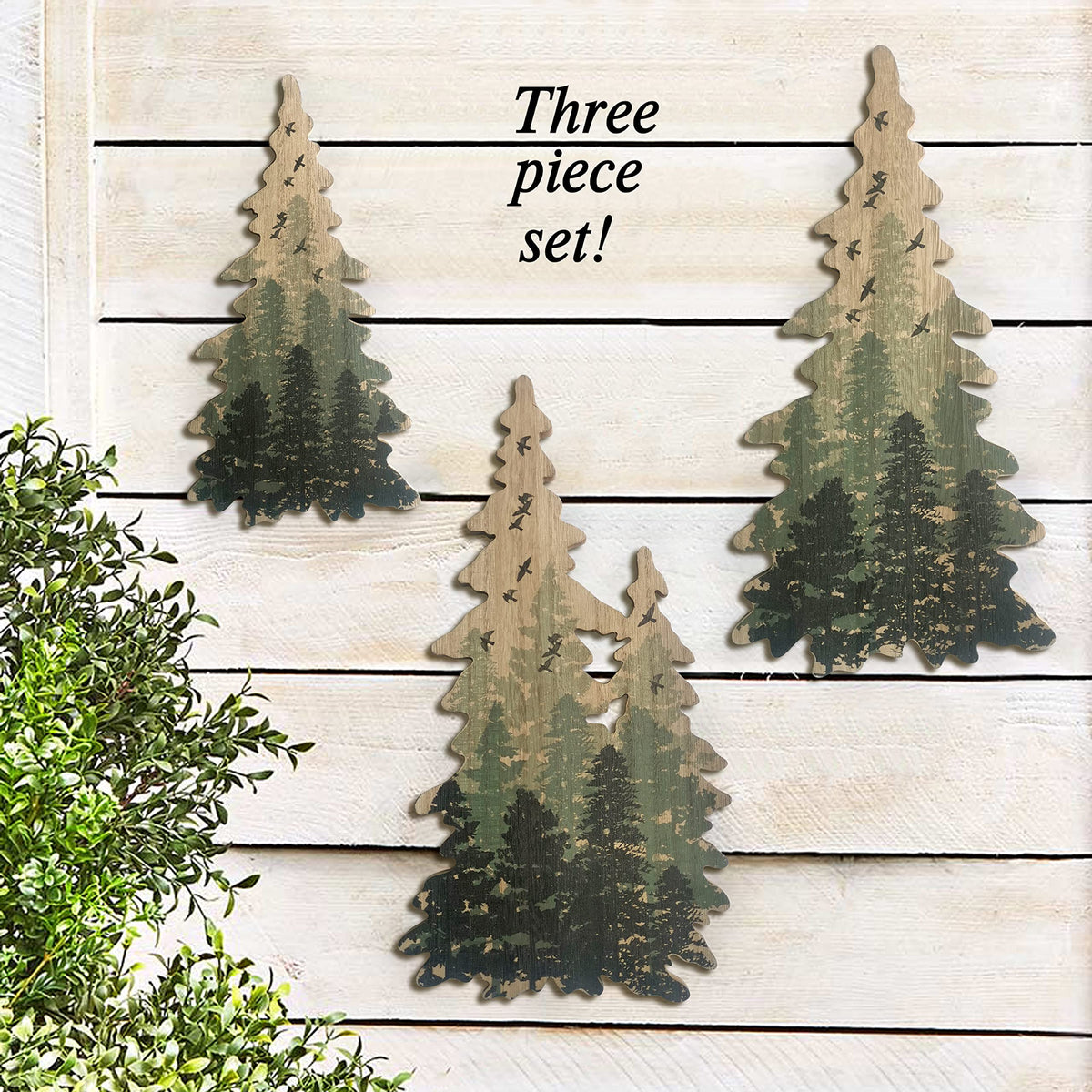 Limygus wooden tree wall decor close-up showing natural grain and craftsmanship