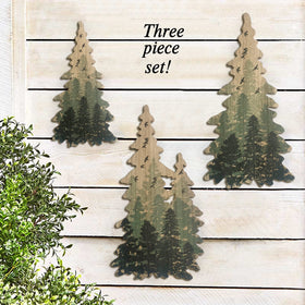 Limygus wooden tree wall decor close-up showing natural grain and craftsmanship