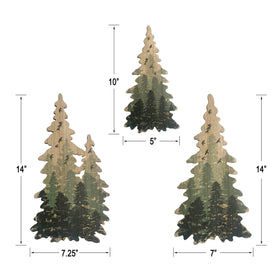 Limygus woodland wall decor complements garden or yard sheltered walls