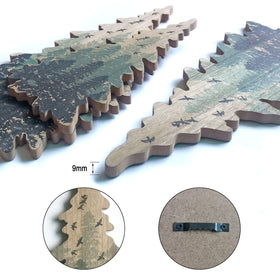 Limygus woodland wall art brings rustic charm to office or kitchen walls