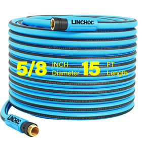 LINCHOC GARDEN hybrid hose anti-kink design for smooth watering