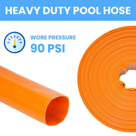 LINEX versatile backwash hose suits pools, ponds, irrigation, and drainage projects
