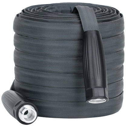 LINEX lightweight 25 ft hose demonstrates flexibility for easy reach and compact storage.