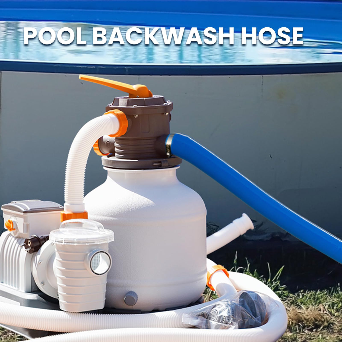 LINEX reinforced PVC construction closeup for durable water transfer