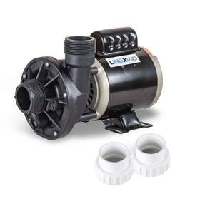 LINGXIAO spa circulation pump front view with compact design for easy replacement