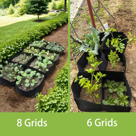 Linksandt 128-gallon garden bed in use for vegetables, herbs, and flowers