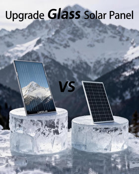 LinkSolar glass-surface panel providing efficient light capture for reliable operation.