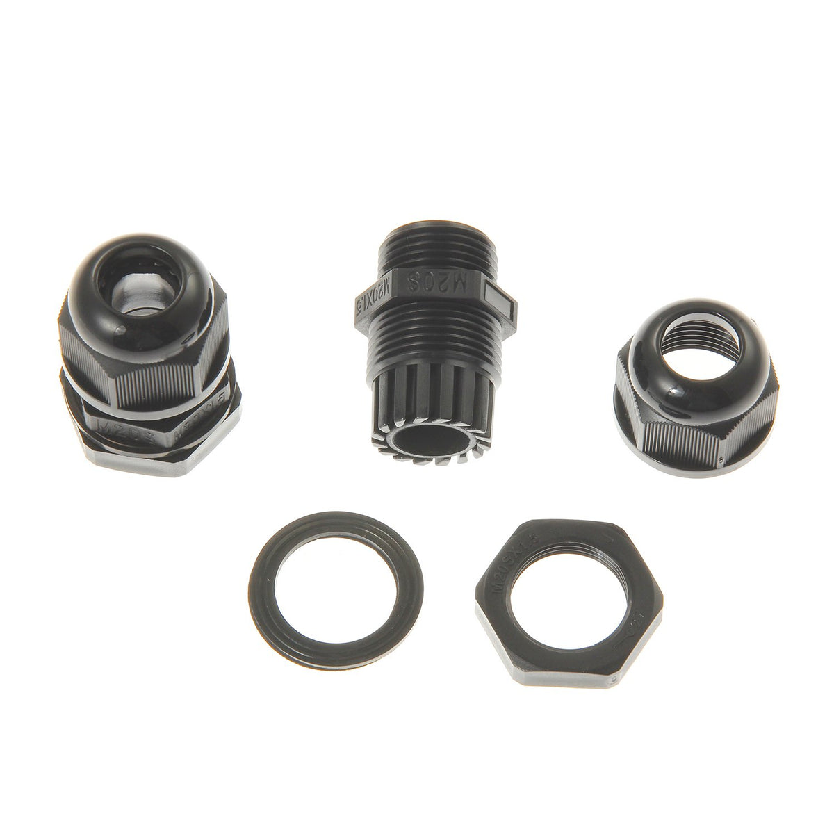 Link Solar surface-mount with adjustable grommet for precise, drill-free setup.