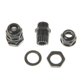 Link Solar surface-mount with adjustable grommet for precise, drill-free setup.