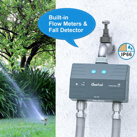 LinkTap D1 dual-zone timer in action for precise watering control