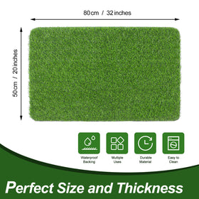 LINLA dog-pet area mat highlights pet-friendly, easy-clean surface.