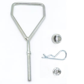 LINPGOLNE M146774 deck hanger arm kit for John Deere tractors showing arm kit and compatibility