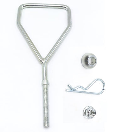 LINPGOLNE M146774 deck hanger arm kit for John Deere tractors showing arm kit and compatibility