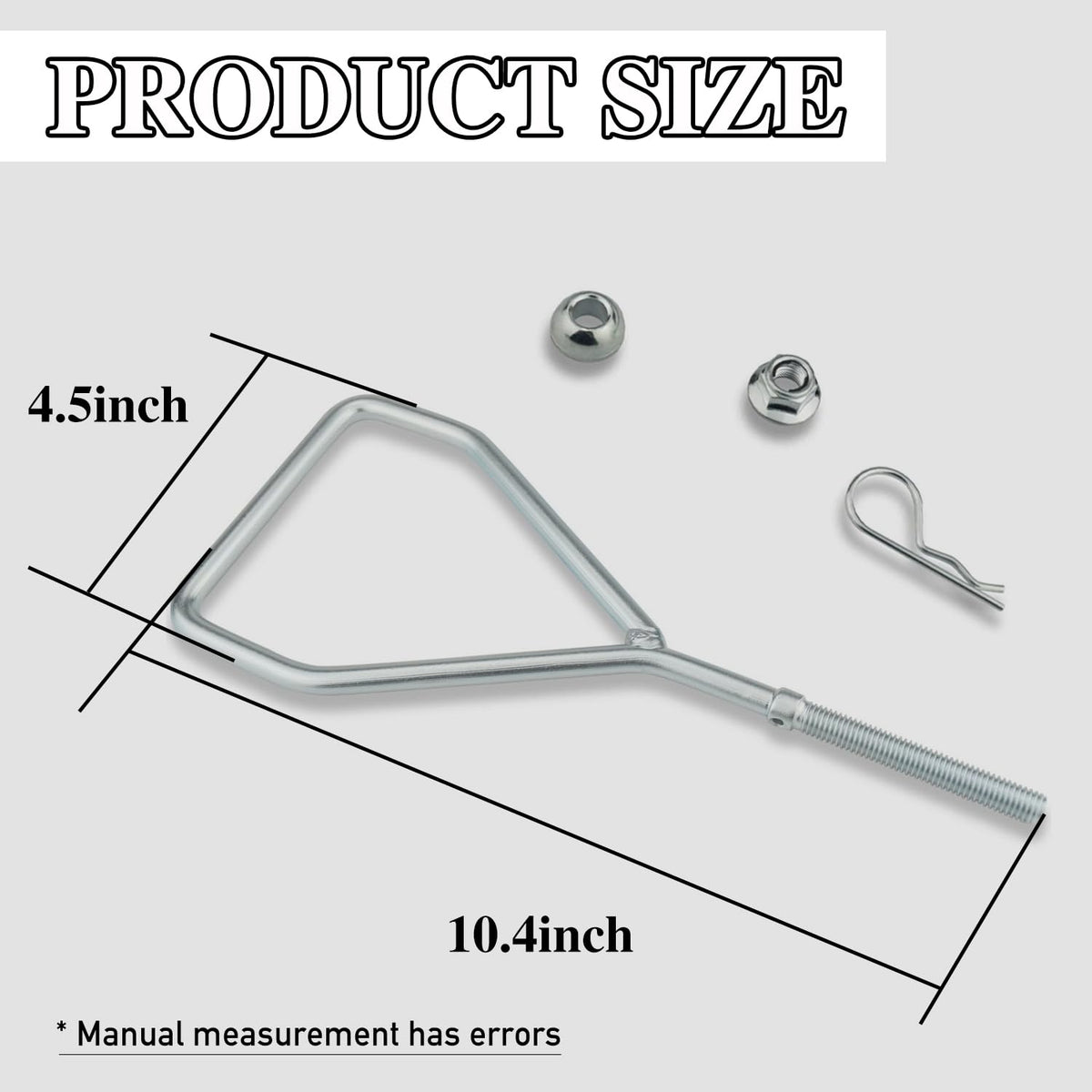 LINPGOLNE M147976 draft arm included in the kit for stable deck engagement