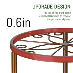 Linpla anti-rust coating protects stands in humid spaces.