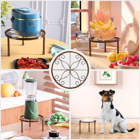 Linpla five-size set accommodates different pot sizes for versatile display.