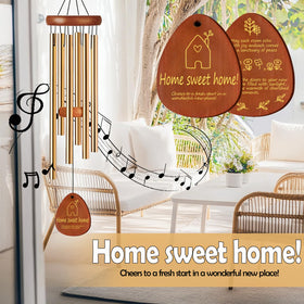 Lintriguingly wind chimes living room display adds decor and peace