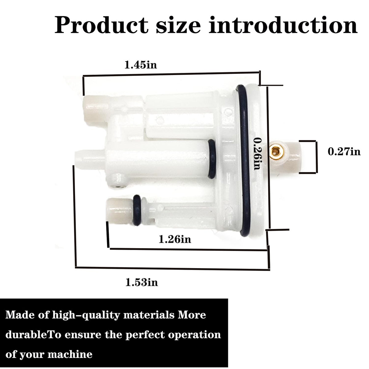 Liofairy carb main jet 596521 supports reliable starts on Briggs and Stratton engines
