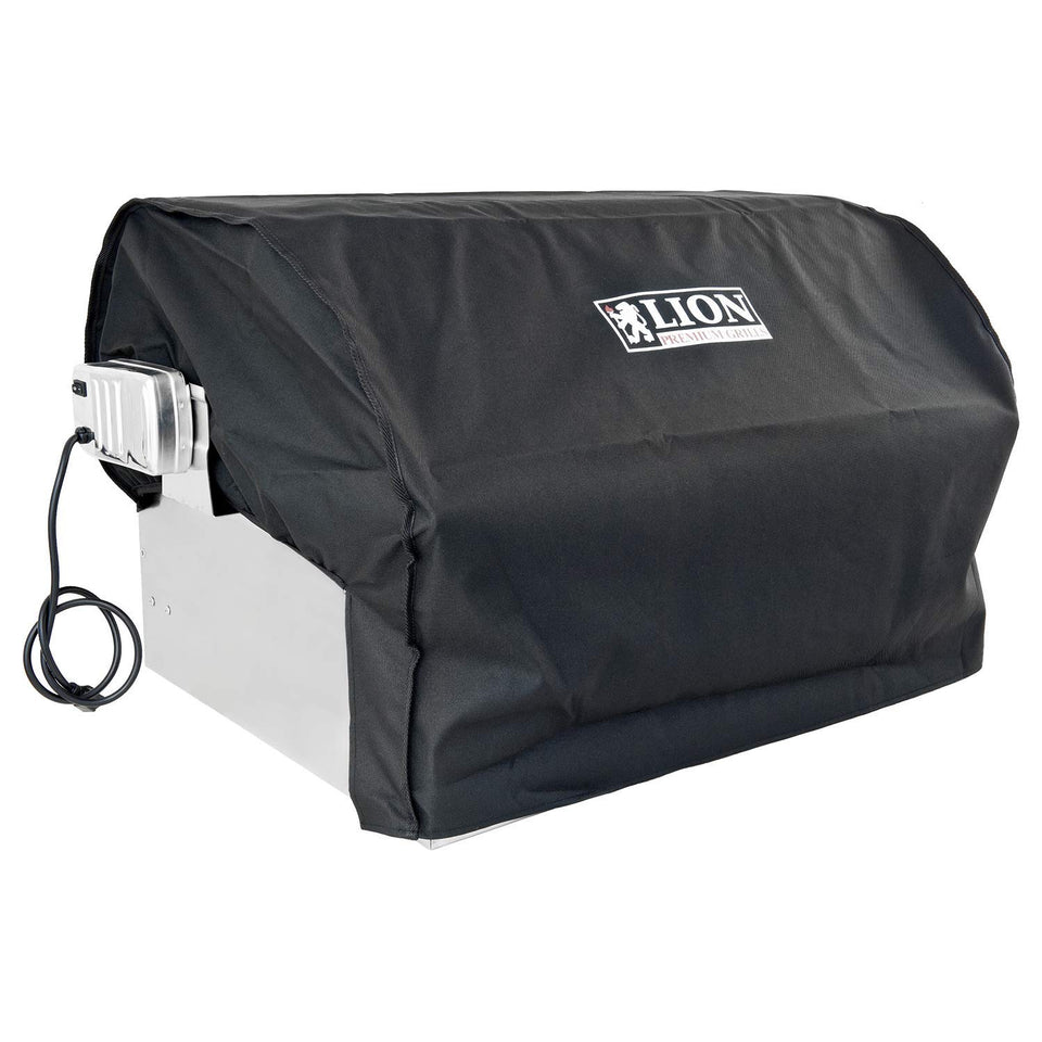 Lion Premium Grills canvas cover for 40-inch built-in grills protects against weather and wear