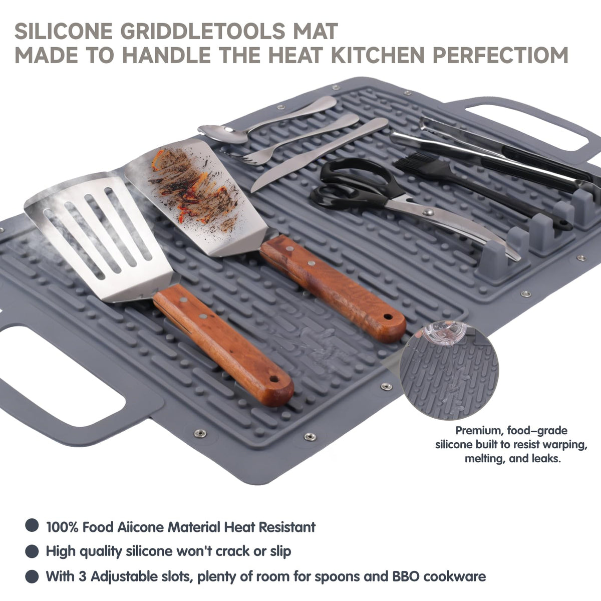 LIONROGE compatible with multiple grill side shelves and brands.