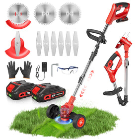 LIONTOTO electric weed wacker 3-in-1 for fast edging and clean lawn lines.