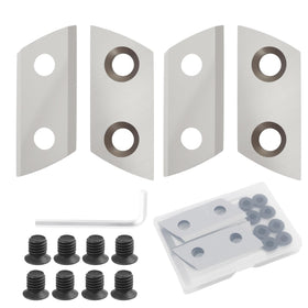 Liqqlex 4-pcs blades set close up for durable yard work
