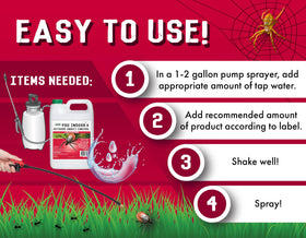 Liquid Harvest bifenthrin indoor outdoor application demonstrates fast kill potential on contact