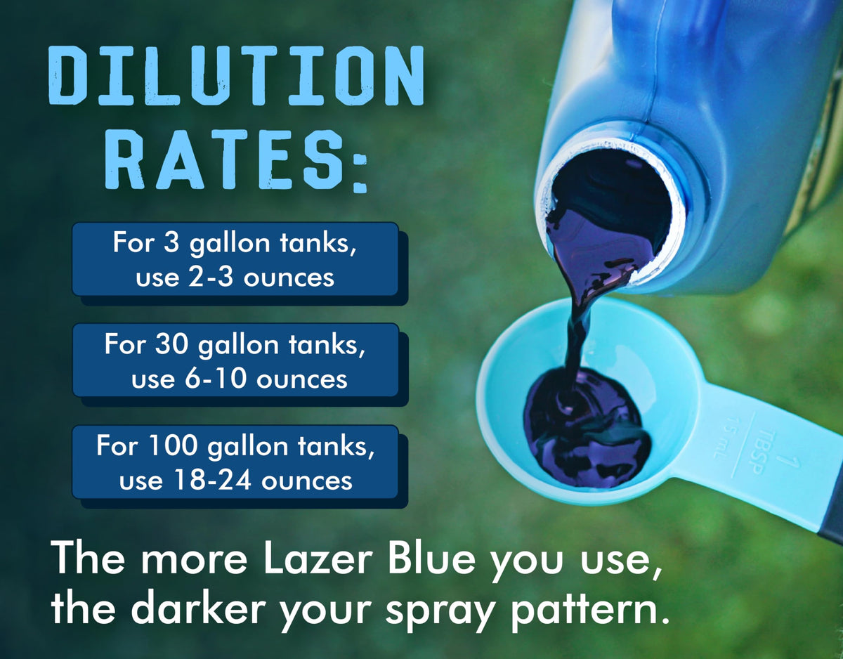 Liquid Harvest Lazer Blue environmentally-friendly-marking supports sustainable spraying practices.