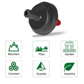 LiquiDrip UV-resistant ABS plastic construction withstands outdoor conditions for long-term use.