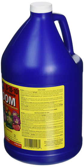 Liquinox Bloom garden application demonstrates bloom-focused feeding for crops