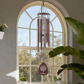LIRAVENO Nana Gifts wind chimes metal tubes create a delicate natural melody