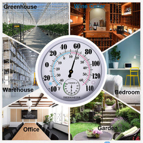 Lirches versatile placement for monitoring temperature and humidity across spaces