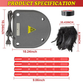 LISINAN easy-clean surface for safe handling and maintenance.