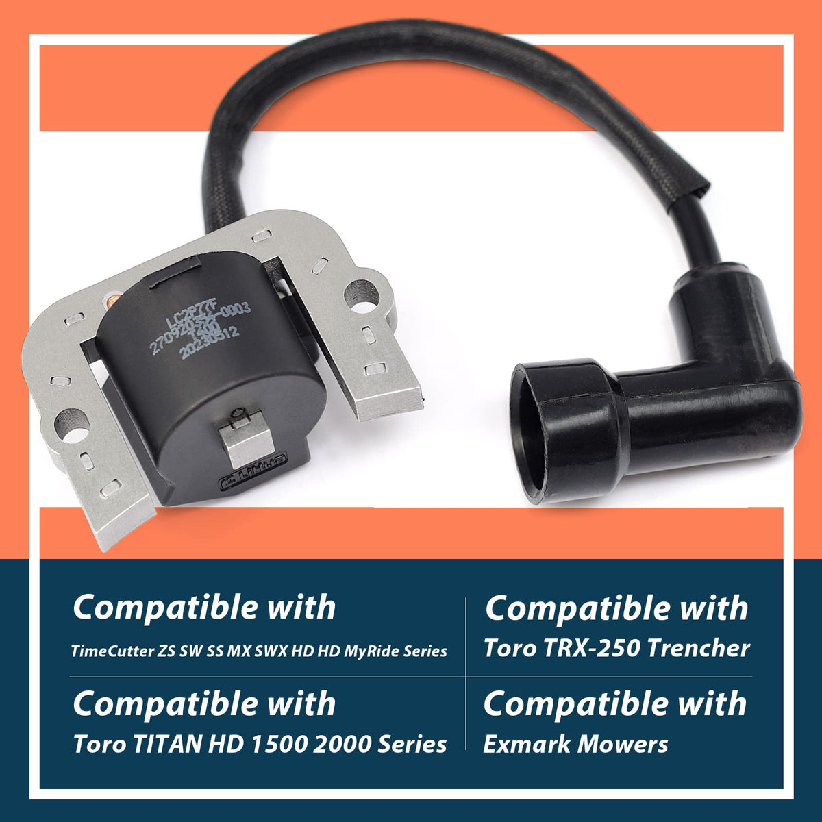 Lisnhlin ignition coil module replacement for part 127-9216, compatibility overview