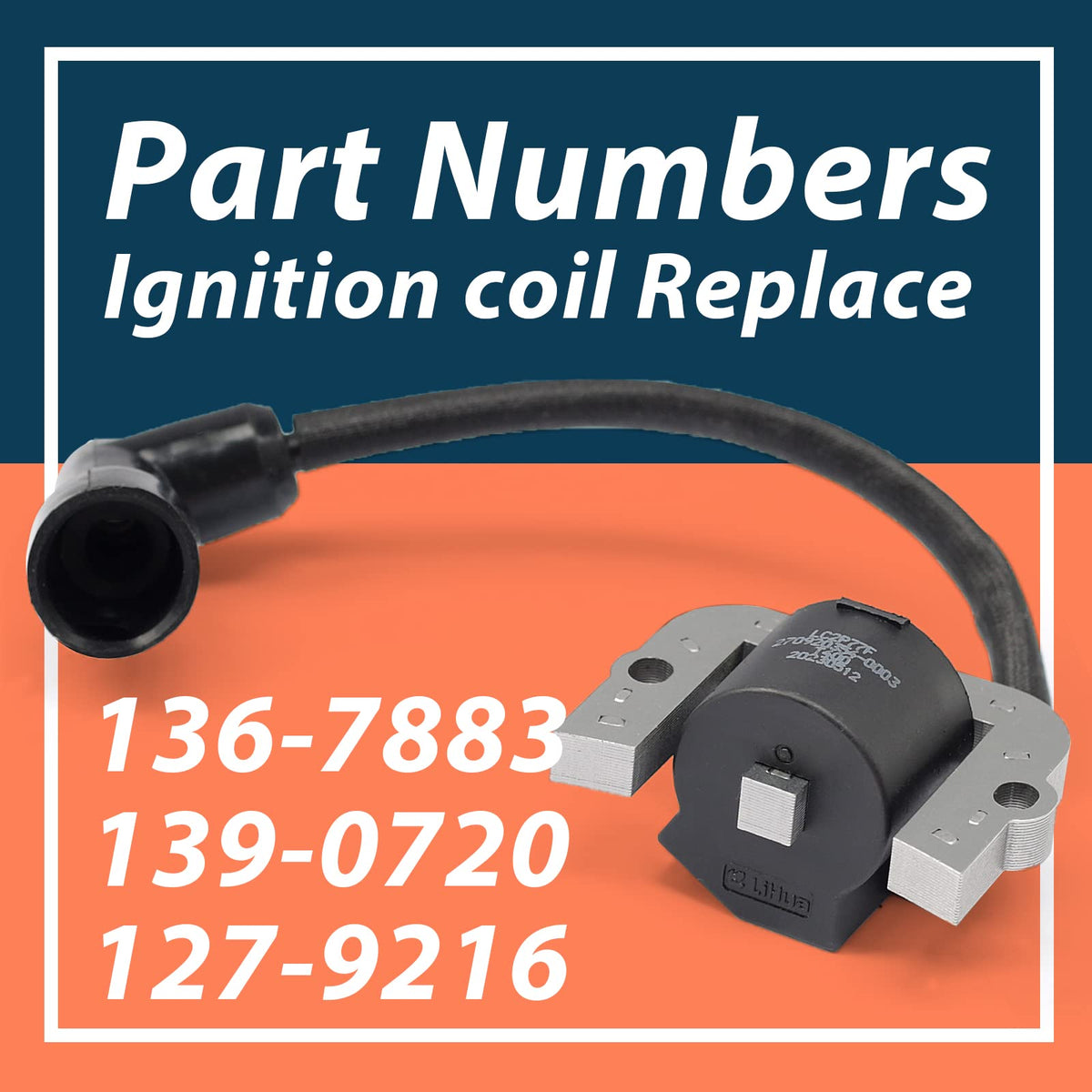 Lisnhlin ignition coil module replacement for part 139-0720, easy swap illustration