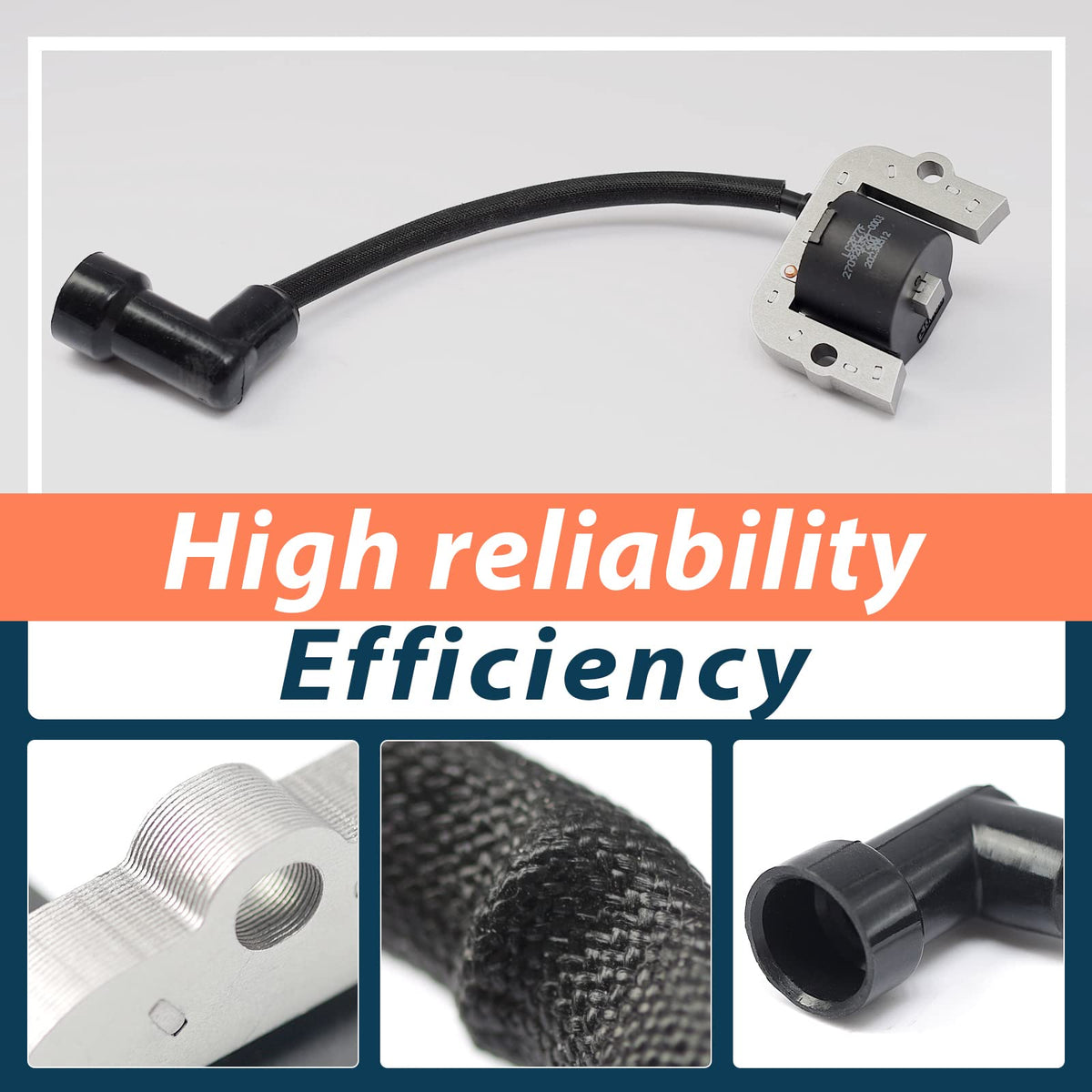 Lisnhlin ignition coil module compatible with Exmark mowers, upgrade visualization