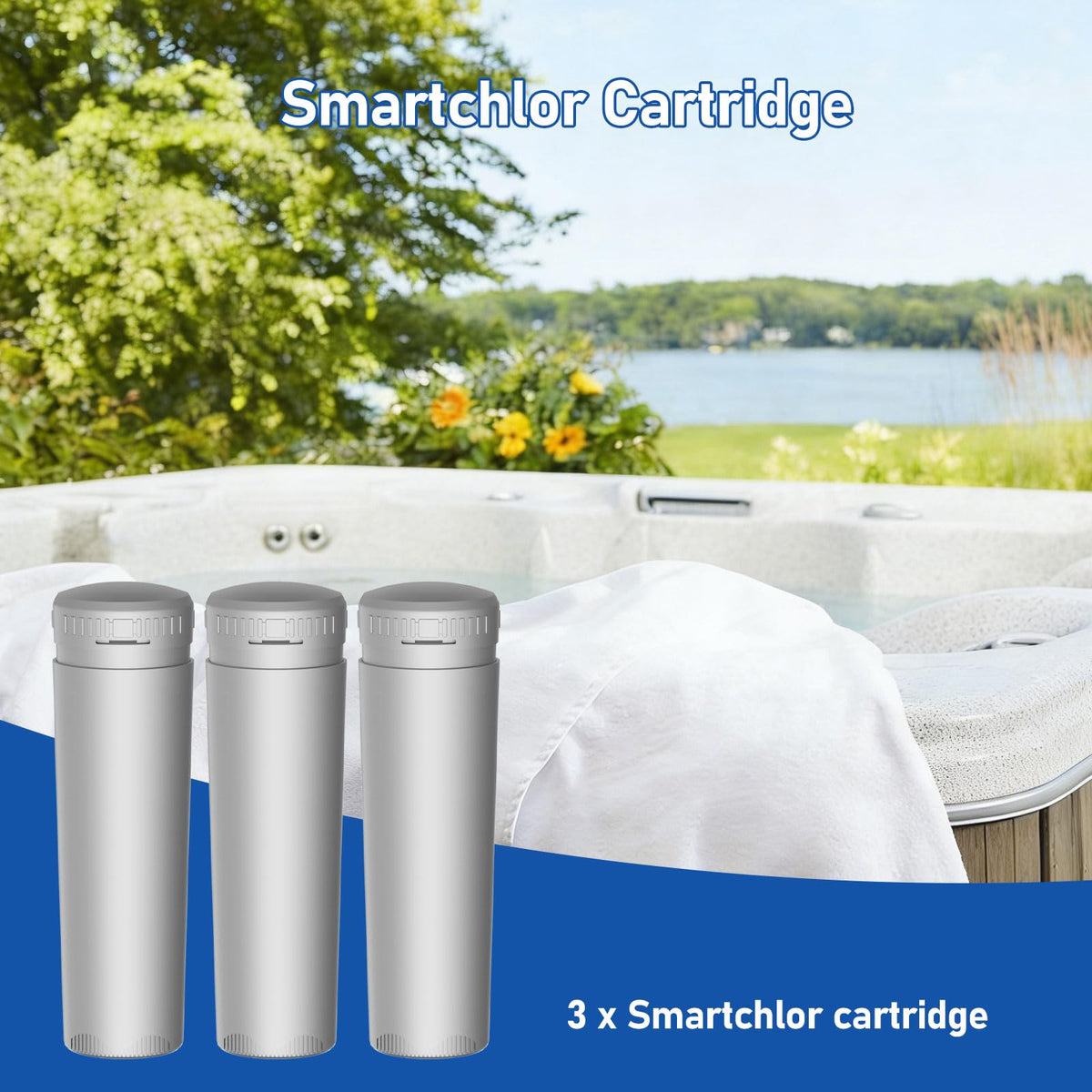 Lisyee 3-pack packaging displays three replacement cartridges for ongoing maintenance.