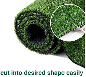LITA artificial grass turf 5x8 roof garden adds year-round color.