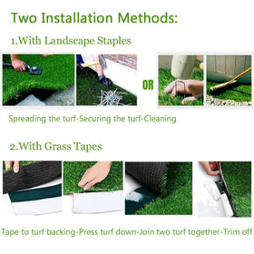 LITA Deluxe artificial grass in poolside setting for splash-friendly turf.