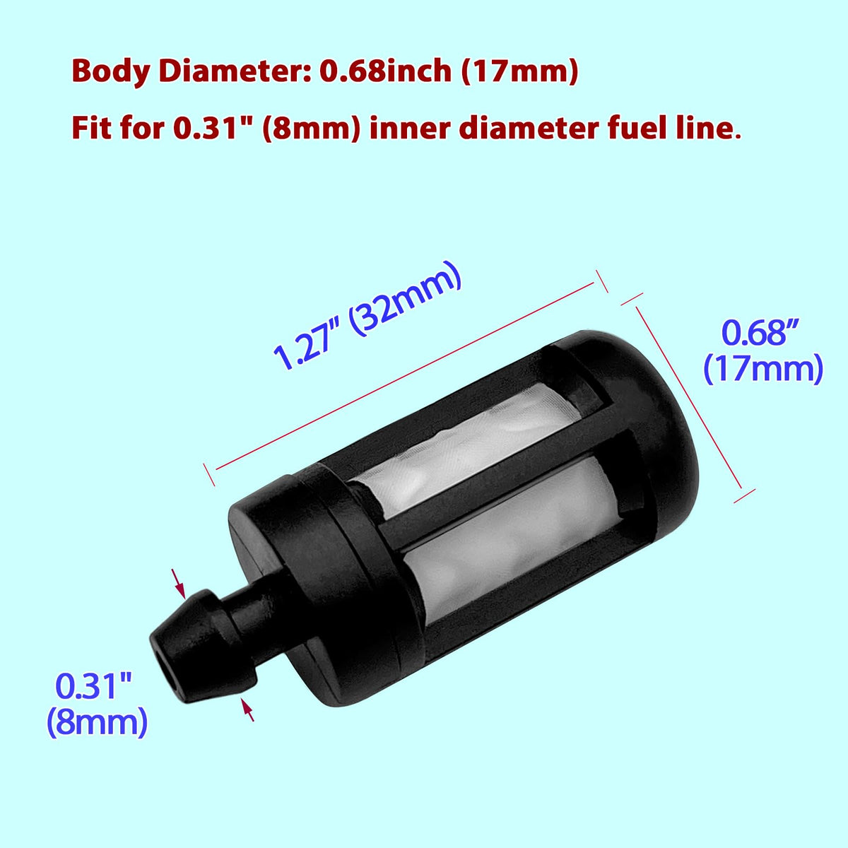 LiteTour packaging image shows six new filters for maintenance.