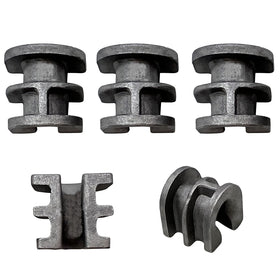 LiteTour trimmer head eyelet sleeve close-up shows durable zinc alloy.
